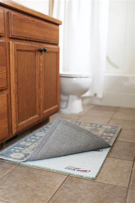 Rugs And Rug Pads In The Bathroom At Home In Love