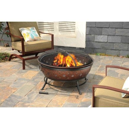 Online and at participating ace locations. Living Accents Noma Wood Fire Pit 22.4 in. H x 35.8 in. W ...