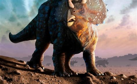 Triceratops Horridus Prehistoric Animals Dinosaurs Prehistoric Otosection