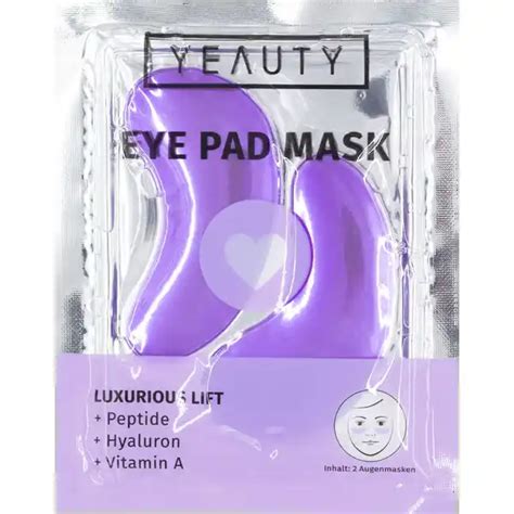 Yeauty Luxurious Lift Eye Pad Mask Rossmannde