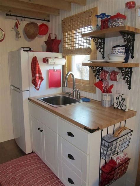 64 Amazing Tiny House Kitchen Design Ideas Homespecially