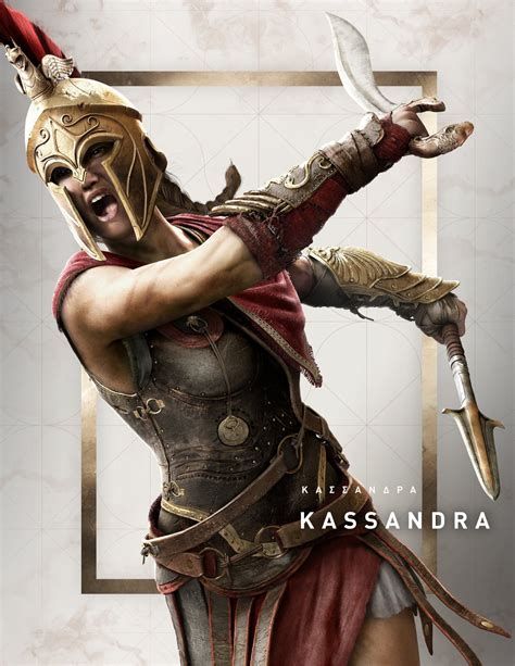 Kassandra The Assassin Assassins Creed Artwork Assassins Creed Series