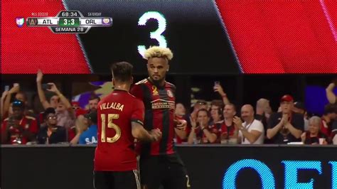 Goal Atlanta United Vs Orlando City Mls Sep 16th 2017 Youtube