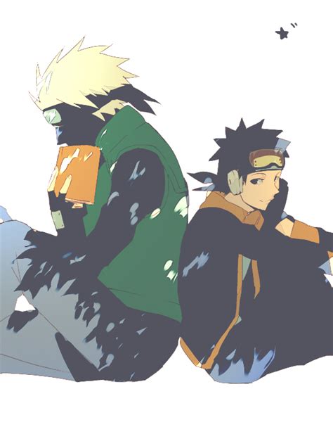 Obito Uchiha And Kakashi Hatake Obito Uchiha Fan Art Fanpop