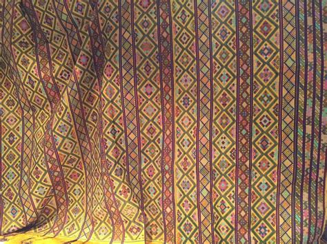 Bhutanese Silk Woven Kira Textile From The Royal Weavers Of Bhutan For