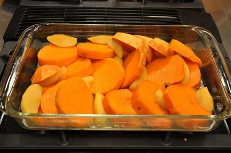 Apple Baked Sweet Potatoes Recipe