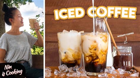 How To Make Thai Iced Coffee Easy At Home With Instant Coffee Youtube