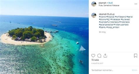 Menyibak Keindahan Pulau Samalona Wisata Bahari Cantik Di Makassar