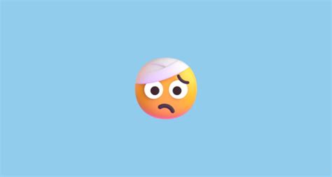 🤕 Face With Head Bandage Emoji On Microsoft Teams 140