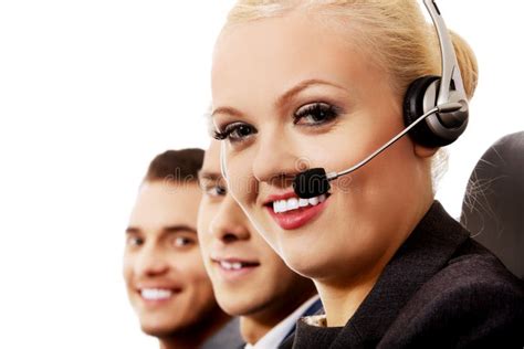 164 Call Center Three Smile People Stock Photos Free And Royalty Free