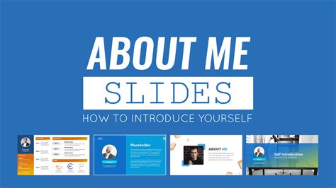 All About Me Slides Examples
