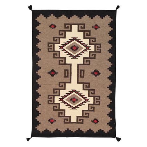 Navajo Style Hand Woven Wool Area Rug V5 Pasargad Touch Of Modern