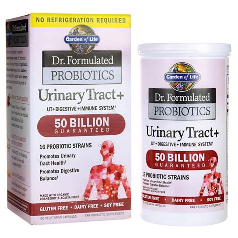 Garden Of Life Dr Formulated Probiotics Urinary Tract 50 Billion Cfu