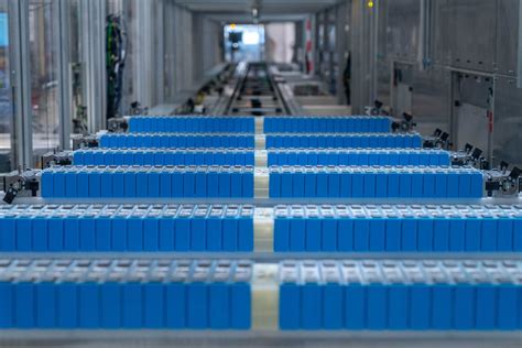 Production Of Battery Modules For High Voltage Batteries At Bmw Group
