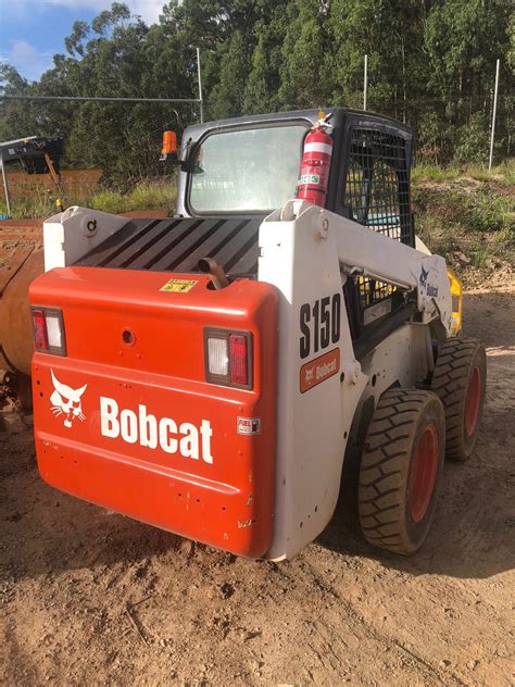 S150 Bobcat Skid Steer Loader Barrys Recycling Waste Facility