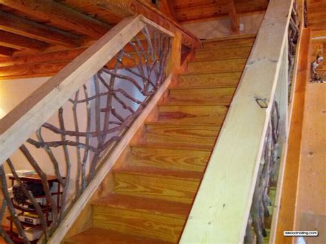 Rustic Stair Railing