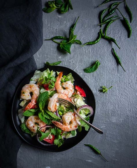 Thai shrimp salad—also known as shrimp yum goong—is a refreshing dish that can be made quickly and easily. Easy Spicy Thai Shrimp Salad (Pla Goong Salad Recipe ...