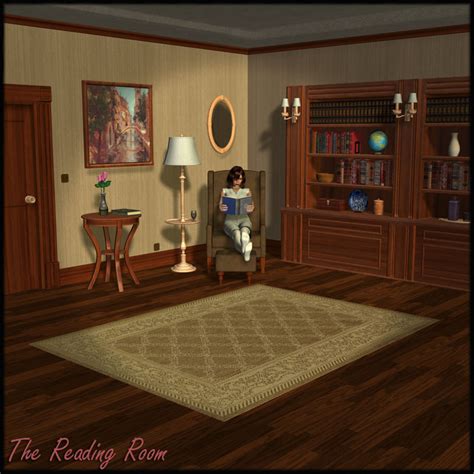 The Reading Room Set 3d Models Richabri