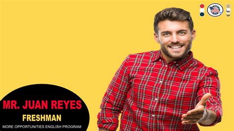 Mr Juan Reyes Journalist Mo Freshman Video🇨🇱🇺🇸 Youtube