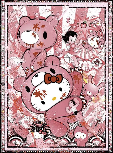 1418541937893 781×1056 Pixels Hello Kitty Art Poster Prints Anime