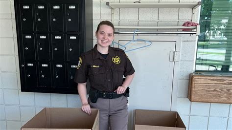 Ionia Corrections Officer Collecting Items For Gaylord After Tornado