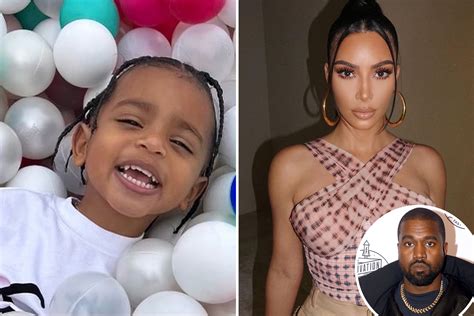 kim kardashian shares cute photo of son psalm 2 after ex kanye west accuses her of relying on