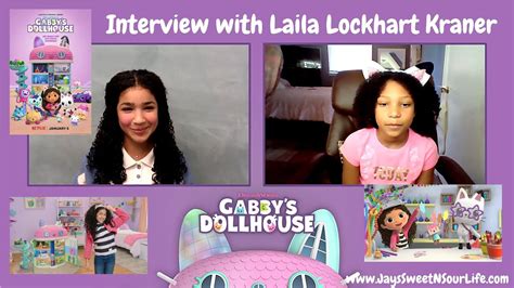Interview With DreamWorks Gabbys Dollhouse Laila Lockhart Kraner YouTube