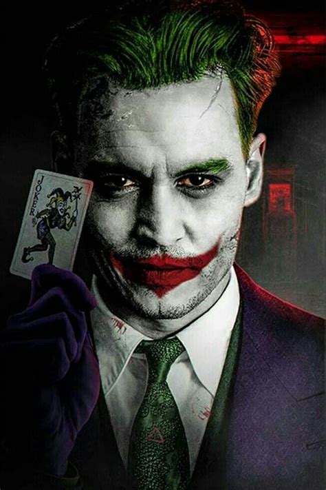 Johnny Depp As Joker Fan Concept Art In 2020 Johnny Depp Characters