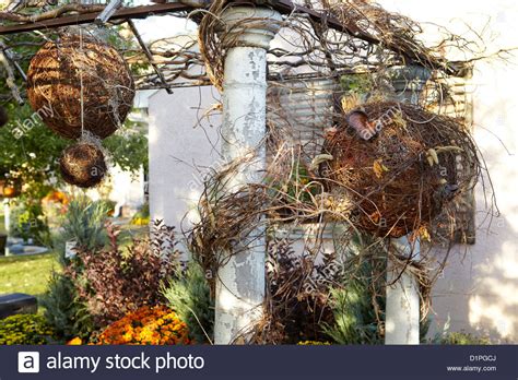 Check spelling or type a new query. Garten Spalier mit Herbst Dekoration Stockfoto, Bild ...