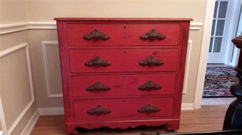 Repainted An Old Dresser Using Chalk Paint Love That Stuff Using