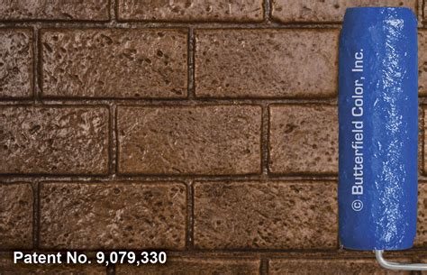 Butterfield Color 9″ New Brick Texture Roller Sleeve Cascade Concrete