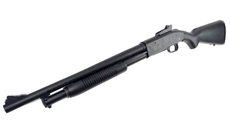 Tercel Mossberg M500 Gas Powered Pump Action Airsoft Shotgun Black