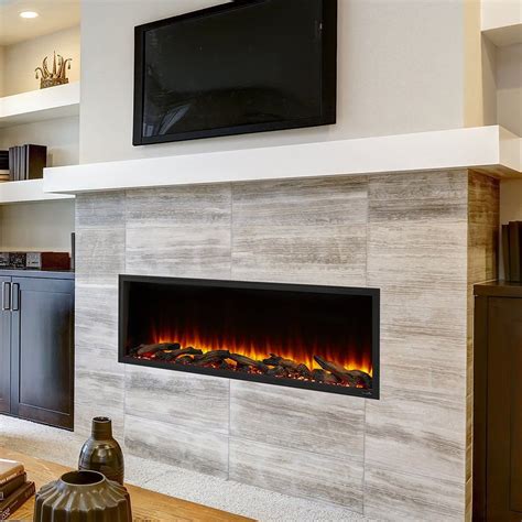 Hearth And Home 55 In Scion Simplifire Linear Built In Electric Fireplace