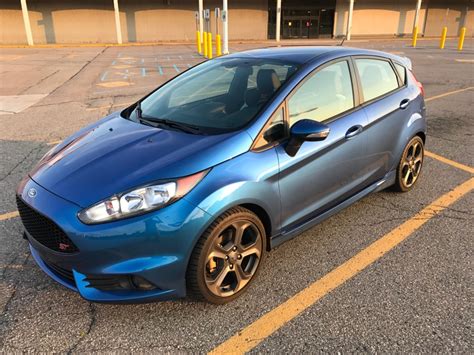 Liquid Blue 727 Mile 2015 Ford Fiesta St For Sale On Bat Auctions