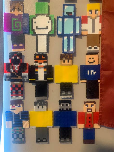 Dream Smp Perler Bead Characters Etsy