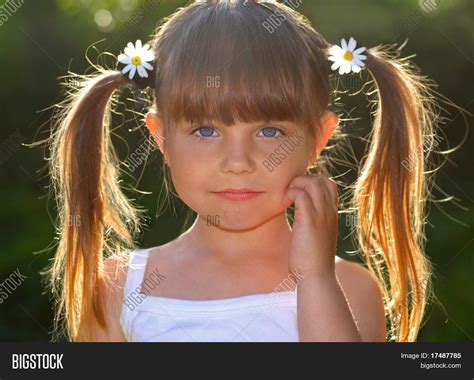 Beautiful Little Girl Image And Photo Free Trial Bigstock