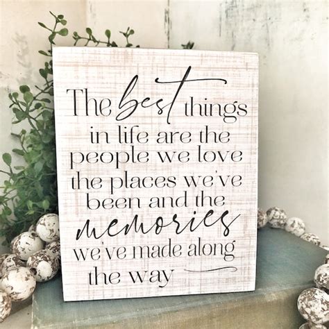 The Best Things In Life Are The People We Love And The Places Weve Been Etsy