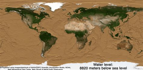 Apocalyptic Nasa Animation Of Earths Oceans Draining Away Reveals