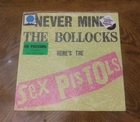 Sealed Shrink Sex Pistols Never Mind Bollocks Spots 001