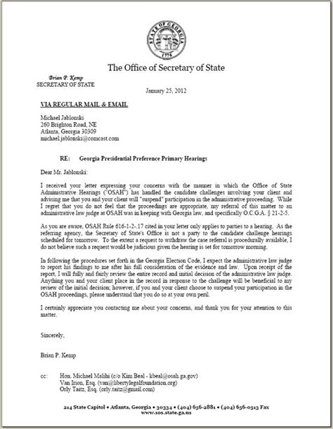 Instead, the court might grant a continuance over the phone, or judges may forgive one missed court date, but two or more could land you in hot water. Georgia election official warns Obama about failure to appear