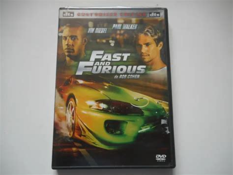 Dvd Fast And Furious Vin Diesel Paul Walker Zone 2 748 Picclick