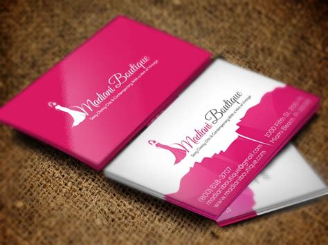 Madiani Boutique Business Card Boutique Business Cards Business Card