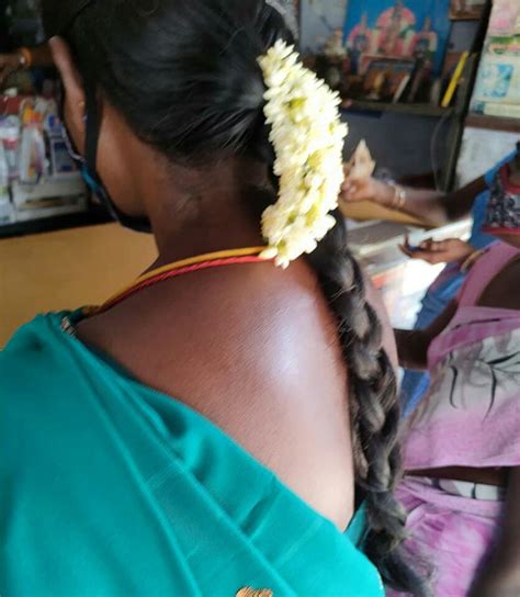 tamil village women s oiled traditional long hair village barber stories