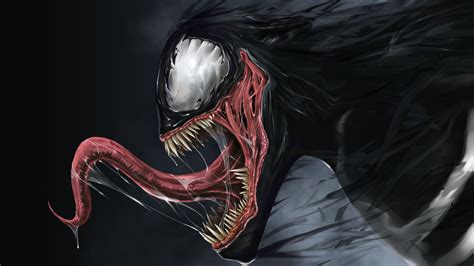 Artwork Venom Marvel Comics Spider Man Wallpapers Hd