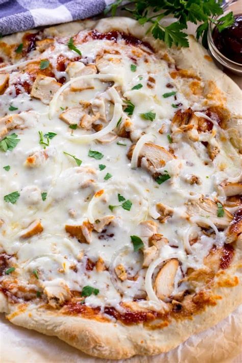 Best Bbq Chicken Pizza Recipe Crazy For Crust