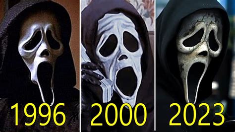 Evolution Of Ghostface In Movies W Facts 1996 2023 Scream Youtube