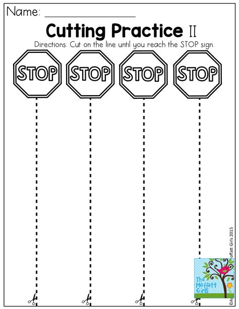 Print these worksheets to give toddlers, preschoolers and kindergarten students practice with scissors. Cutting Practice Worksheets For Kindergarten Pdf - Worksheets Free Download
