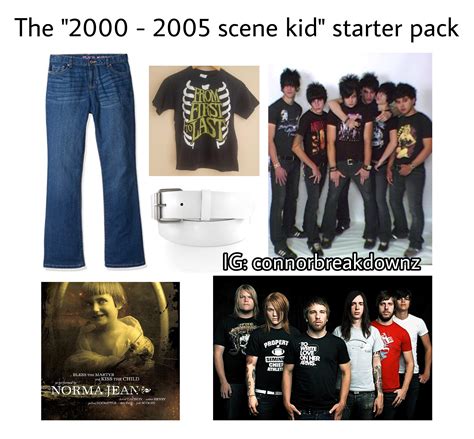 The “2000 2005 Scene Kid” Starter Pack Rstarterpacks