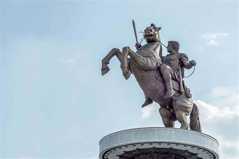 Reports From Skopje Claim Removal Of Alexander The Great