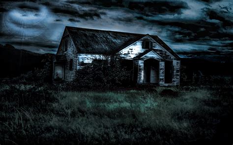 Scary House Backgrounds Wallpaper 1920x1200 22425